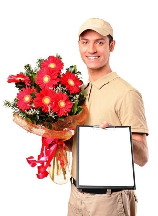 Курьерская доставка для магазина цветов